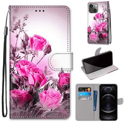 Foxdock Etui til iphone 13 Pink Rose mobile taske