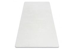 RugsX Moderne vasketæppe POSH lurvet, plys, tykt skridsikkert elfenben fløde 80x150 cm