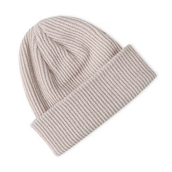 Höst Vinter Unisex Sticka Ull Mössa Hatt Ensfärgat Elastisk Varm Skullies Keps För Män Kvinnor Utomhus Löpning Cykling Hatt Beige Elastic