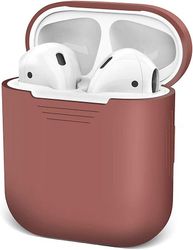 AIR Vandtæt stødsikkert etui til Apple Airpod 1 2 (brun)