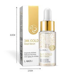 24K kultainen etana kasvoseerumi kasvovoide ikääntymistä estävä ryppyjen kohotus kiinteyttävä valkaisu