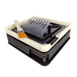 Kapselilevy 100 reikää 00 päivitetty versio Kapselin täyttölevy erän täyttökapselin täyttölaite Musta