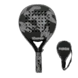 4018 Padel Racket Tennis Carbon Fiber Soft Eva Face Tennis Paddle Racquet Racket Med Padle Bag Co