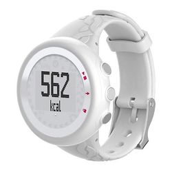 AIR Udskiftning silikone kvinder rem til SUUNTO M1 / M2 / M4 / M5 Hvid