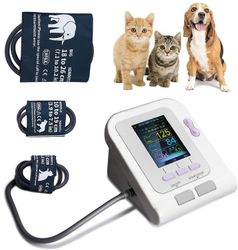 NICEMOON Eläinlääkäri Eläinlääketieteellinen Käyttö Verenpainemittari 3 mansettia 6-11CM 10-19CM 18-26 CM