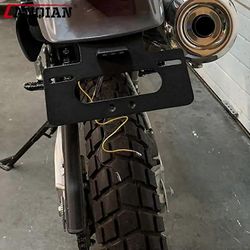 Jelivey SUZUKI DR650S/SE DR650 DR650SE 1996 1997 1998 1999-2023 DR650S 2015-2023 moottoripyörän rekisterikilven kiinnikkeen pidike valolla kiinnike...