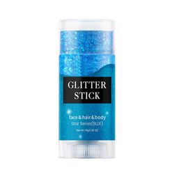Unbrand Body Glitter Stick, Vedenpitävä Mermaid Face Glitter Gel Chunky Glitter kasvoille/vartalolle/hiuksille, Sparkling Meikki Body Glitter naisi...