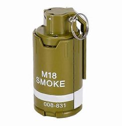 M18 savukranaattipommi räjähti vesipommi miinasimulaatio lasten lelu vihreä