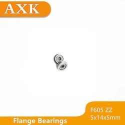 Udsalg 10stk/parti F605zz 5*14*16*5*1 Mm F605 Zz 5x14x5mm Flangebærende Dyb Rillekugle Radial Helt Ny