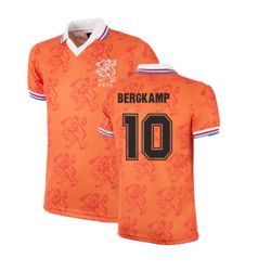 Copa Classics VM i fotball 1994 (BERGKAMP 10) Oransje XL Adults