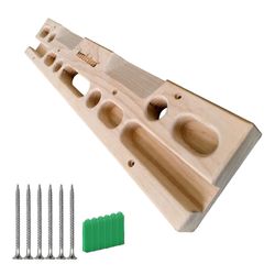 Træ hængebræt Klatring Fingerboard Doorway Håndforstærker udstyr til træning fingergreb og træk op B