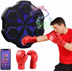 Intelligent Bluetooth musikk boksemaskin USB lading boksing mål boksing trener, 100% ny