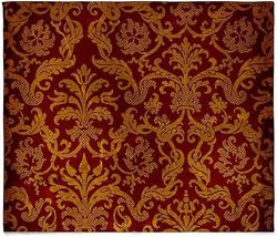 Royal Red Og Gold Kast Blanket Super Soft Fleece Plysj Kast Blanket-orfm294 80x60in 200x150cm