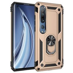 Shockproof rustning sag for xiaomi 10t lite 5g med støttefod all inclusive dække gyldne rpc3127