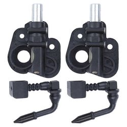 Öljykäyttöinen pumppu McCulloch 335 338 435 436 438 440 441 442 444 Husqvarna 136 137 141 142 Partner J musta