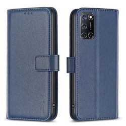 Taske til Samsung Galaxy A52 5g magnetisk tegnebog flip cover med kortholderpladser kompatible med Samsung Galaxy A52 5g etui Blå