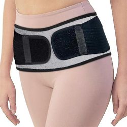 Sacroiliac-lonkkavyö naisille ja miehille, jotka lievittävät iskias-, alaselkä- ja lannerangan kivunlievitystä. Timanttinen selkätuki tarjoaa siniv...