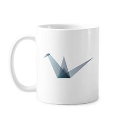 Origami Crane geometrisk form krus