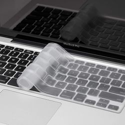 Wuhing Macbook tastaturdeksel for eldre versjon Macbook Pro 13, 15, 17 tommers og Macbook Air 13 tommers, imac trådløst tastatur, Apple Computer Ti...