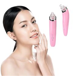 Coosilo Elektrisk Blackhead Fjernelse Enhed, Facial Blackhead Fjernelse Device Pink