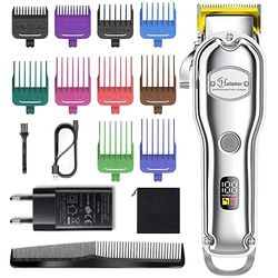 Sofirn Professionel Kraftfuld Led Mænds Electric Hair Clipper Vaskbar trådløs justerbar Hair Clipper Kit Til Salon Household