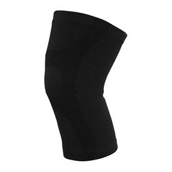 1Pcs elastisk knæ pad sport sikkerhed fitness knæ tandbøjle patella beskytter kører basketball volleyball tennis knæpude 02 Xl