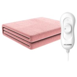 Tianzun Grader av komfort S | Enkel kontroller med automatisk avstengning | Oppvarmet teppe til sengs | Microplush & Maskinvaskbar |59x28
