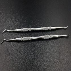 2pcs / parti Dobbelt Ended Nail Kutikula Pusher Remover Manicure Pedicure Tools|klipse pushere