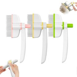 Avatar Zen -harja kissoille, Zenbrush kissan kampa, pyörivä lemmikin itsepuhdistuva Keltainen