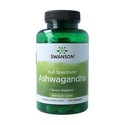 Swanson Ashwagandha 450 mg 100 kapsler