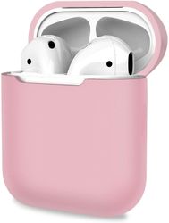 AIR Beskyttelsesdækselbestandigt etui til Apple AirPods 1 2 -Lyserød