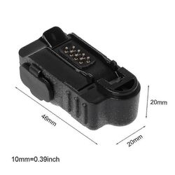 Äänisovittimen liitin Motorola Xir P6600 P6628 Xpr3500 Dep550 MTP3550 MTP3550 MTP3500 MTP3250 MTP3100 MTP3200 Radiopuhelimen radiokuulokkeen muunnin