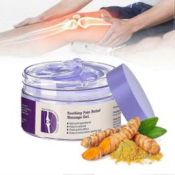 Kipugeeli violetti geeli toimintaan koko kehossa, rauhoittaa polvia, lannerangaa, niskaa, käsiä ja jalkoja