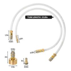 Hydraulinen ohjauksen ilmaussarja, 2PCS sisältää ilmaussarjan/täyttösarjan, Sea Starille kaikki perämoottorit, sisäperämoottorit ja sisämoottorit K...