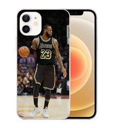 Tomif Iphone 12 13 14 Mini Pro Max Plus telefondeksel, basketballstjerne James iPhone-deksel FARGE1 For iPhone 13 Pro