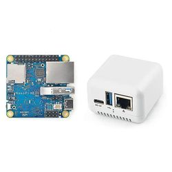 Nanopi Neo3 Development Board + fodral + kylfläns 2GB DDR4 Ram Rk3328 Gigabit Ethernet-port Openwrt Lede