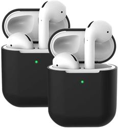 AIR Taske til AirPods cover skins (AirPods 2 sort)