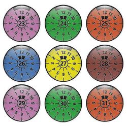 3D-geelitarra rekisterikilven sinettimerkit TUV-laattatarroilla - malli GSLA 2 kpl pakkaus 24 h