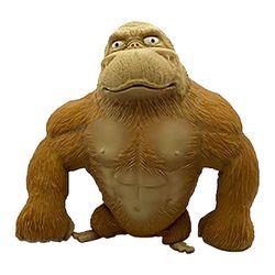 C1sres Squishy Monkey Anime Figur Latex Monkey Gorilla Toy Jungle Animal Figurine, Voksne Squishy Gorilla Stress Toy