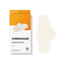 Fruushop Hydrocolloid patch for nese porer kviser kviser å absorbere kvise nese slim (10 stk) 1Pcs