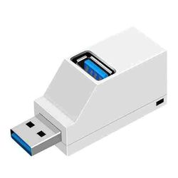 Varychmoo Usb 3.0/2.0 Hub Splitter Extender Adapter til pc-bærbar pc Hvid