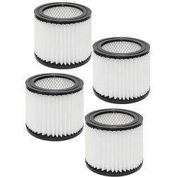 90398 Udskiftningsfilter, kompatibelt til Shop-vac 90398, 903-98, 9039800, hængning våd/tør vakuumpatronfilter, 4 pack