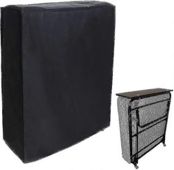 Taitettava sängynsuojus kahdelle vedenpitävälle hengittävälle rollaway-sängyn säilytyspussille pölytiivis vierassängyn suoja vetoketjulla 99 x 38 x...