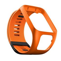 AIR Camuflagem Silicone Strap til TomTom Spark Runner 2/3 Golfer2 - Orange