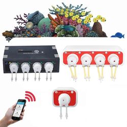 Redkid Jebaon vesipumpun suodatin automaattinen annostelupumppu -automaattinen meririutta-annostelija 3.1 2.4 3.4 WIFI-ohjaus DP-4 akvaarioiden lis...