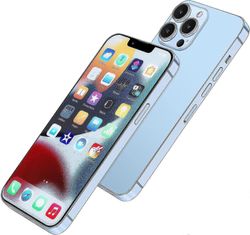 Apple iPhone 13 Pro Max Dummy -puhelimen näyttömalli - täysin metallinen toimimaton päivitetty metallikehys 13Pro Max harmaa musta näyttö