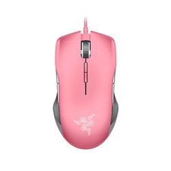 Langallinen pelihiiri Rgb-pelihiiri Ergonomiset hiiret Vaaleanpunainen
