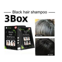 30stk Dexe Black Hair Shampoo 5 minutter Instant Dye Hair Darkening Langvarig Black Shamp