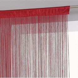 Verholanka (leveys 100*200 cm) Punainen