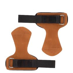 Worthdefence Gym Vandret Bar Handsker til vægtløftning Uddannelse Sports Crossfit Fitness Bodybuilding Workout Palm Protector brun
